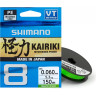 Леска плетёная SHIMANO KAIRIKI 4 PE 150 м разноцветная 0,215 мм 16,7 кг LDM54TE2521515M